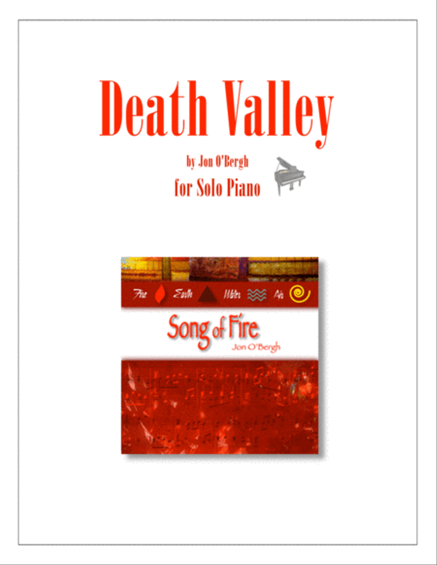 Death Valley Piano Solo scores gallery preview page 1