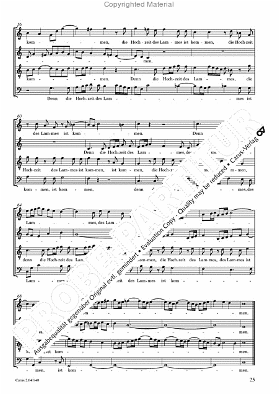 Motets and arias for choirs collected and edited by Johann Adam Hiller, vol. 4 Voice Solo scores gallery preview page 26