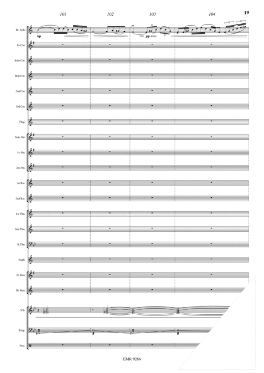 Fantasia del Tango Brass Band scores gallery preview page 19