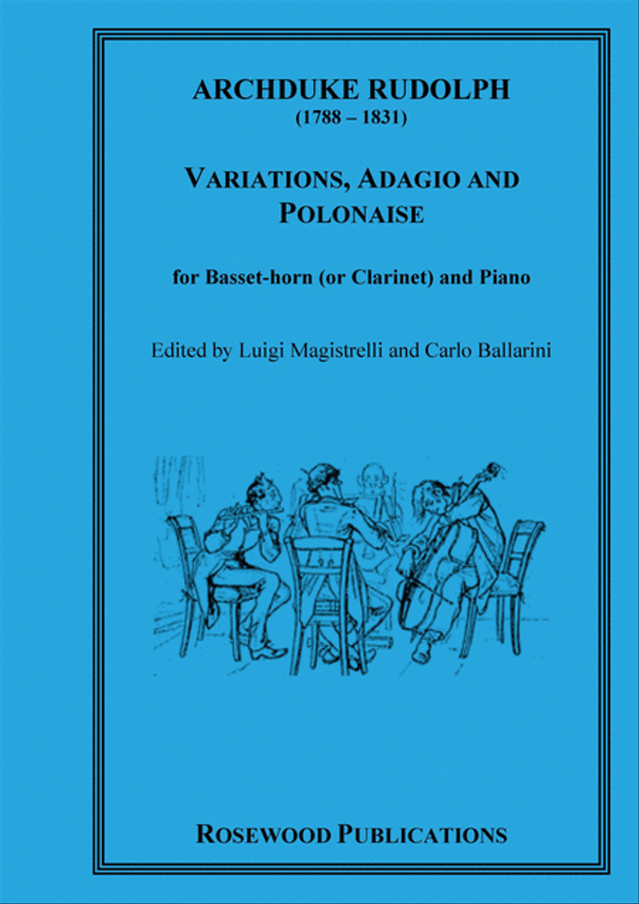 Theme & Variations Clarinet scores gallery preview page 1