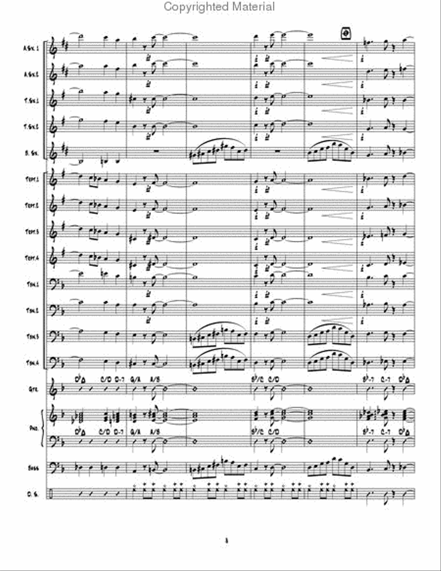 Nerve Damage Jazz Ensemble scores gallery preview page 9