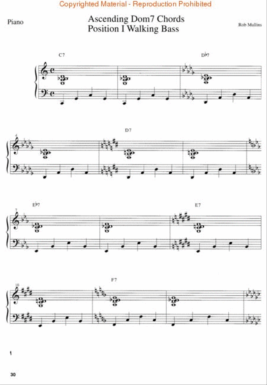 Jazz Piano Voicings Piano Method scores gallery preview page 4