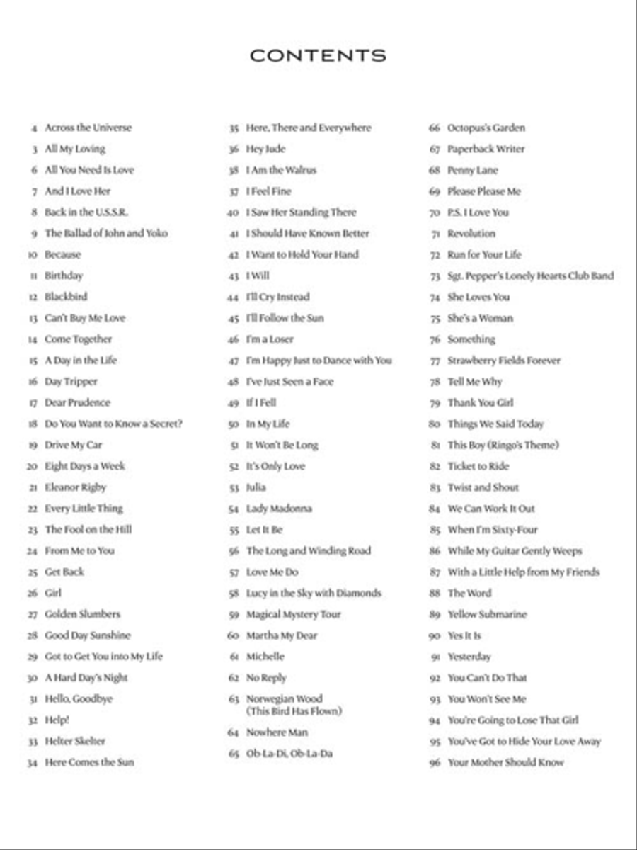 Best of the Beatles – 2nd Edition Flute Solo scores gallery preview page 3
