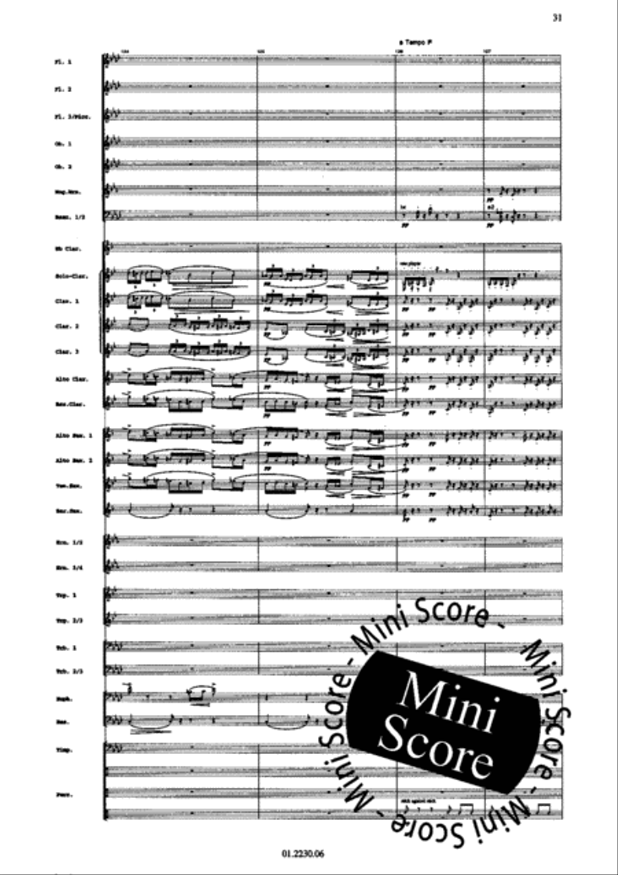 Triana Triana Concert Band scores gallery preview page 35