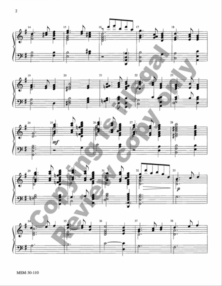 A Catalan Carol Handbell Choir scores gallery preview page 3