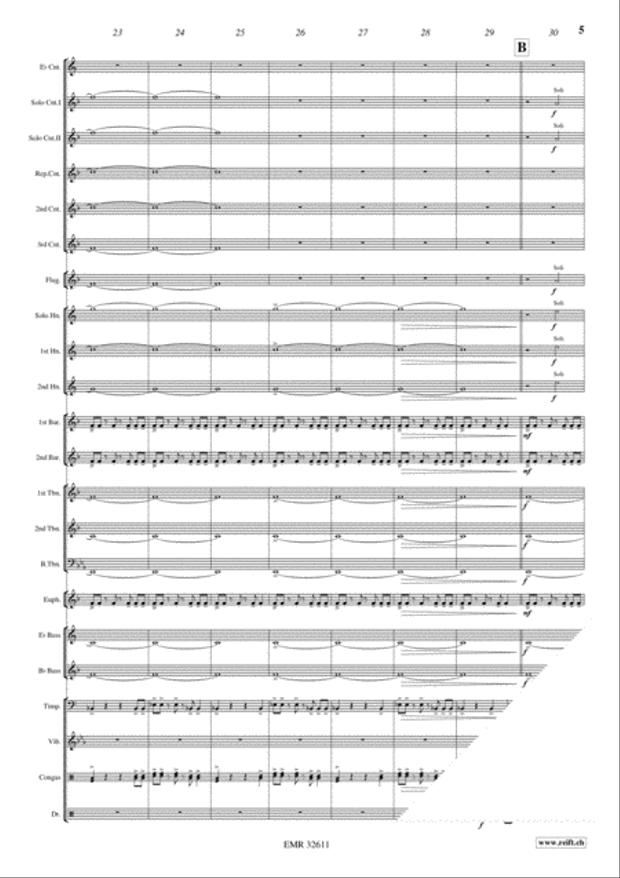 Planes Brass Band scores gallery preview page 6