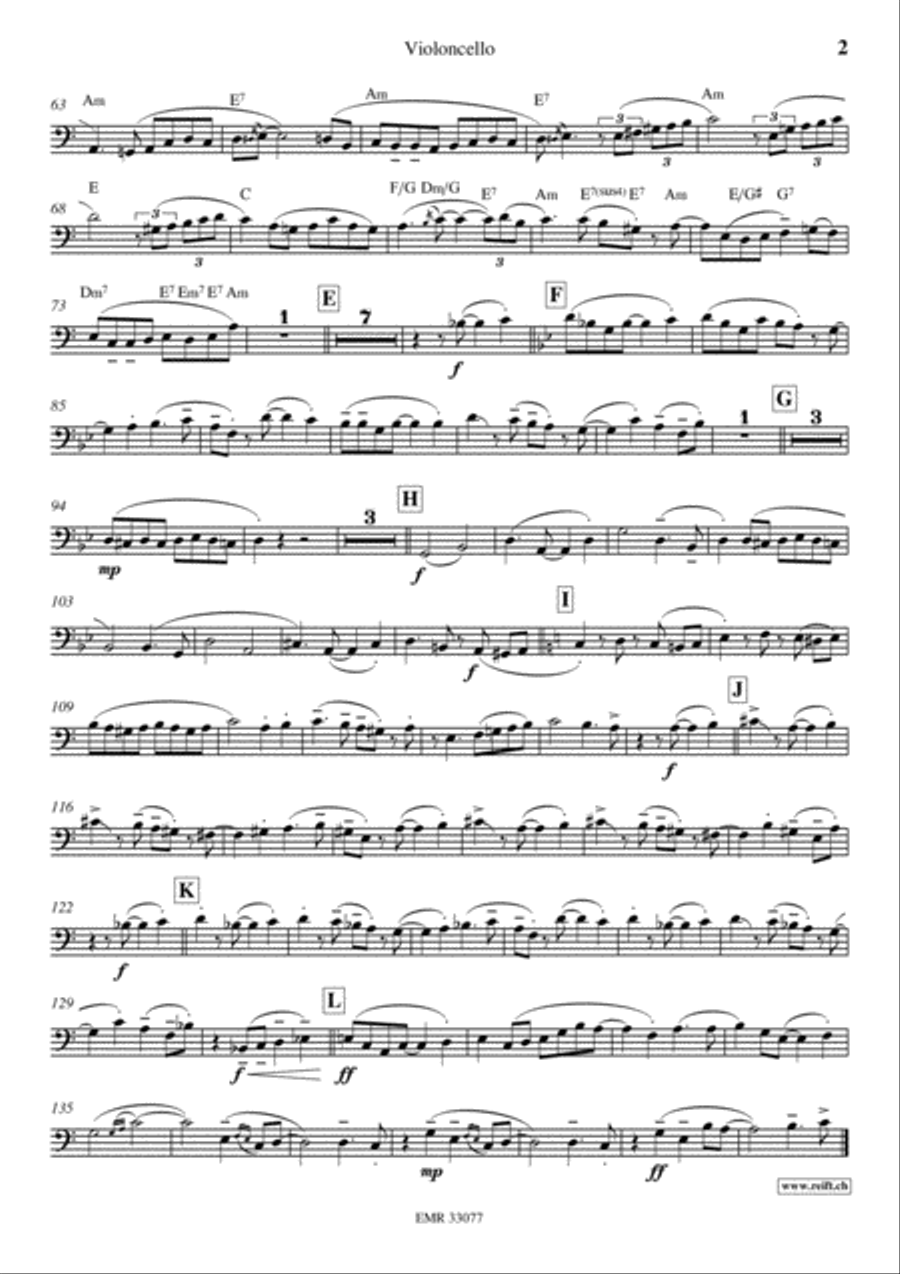 Rondo Alla Turca Piano Accompaniment scores gallery preview page 3