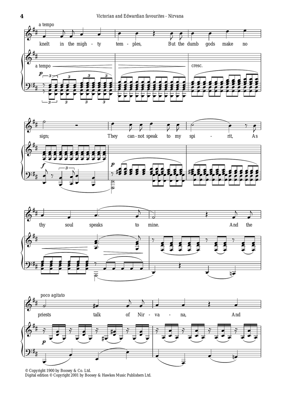 Nirvana Nirvana Piano, Vocal scores gallery preview page 4