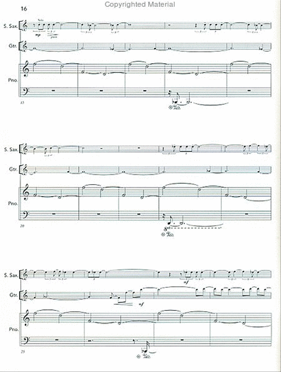 Atomic Variations Saxophone scores gallery preview page 6