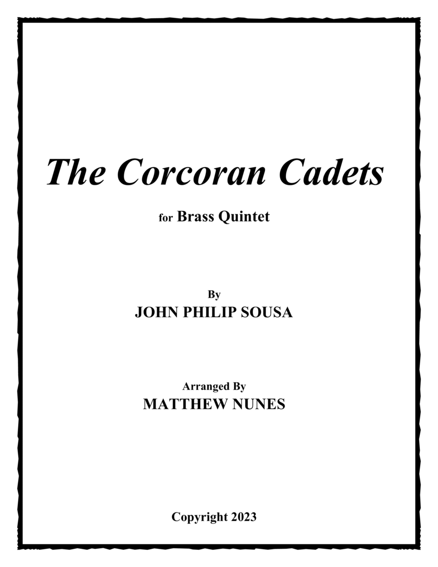 The Corcoran Cadets Brass Quintet scores gallery preview page 1