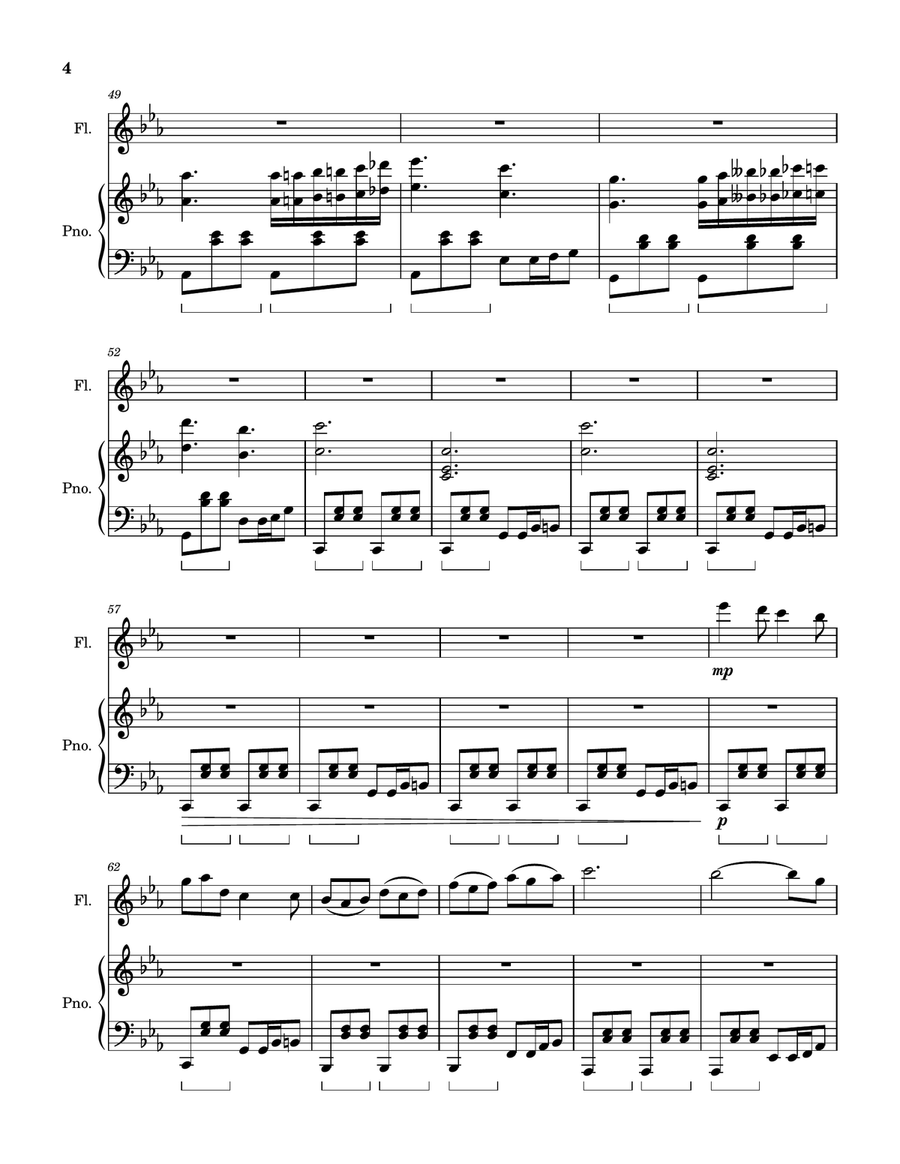 The Myna's Dance, Op.18 The Myna's Dance, Op.18 Flute Solo scores gallery preview page 4