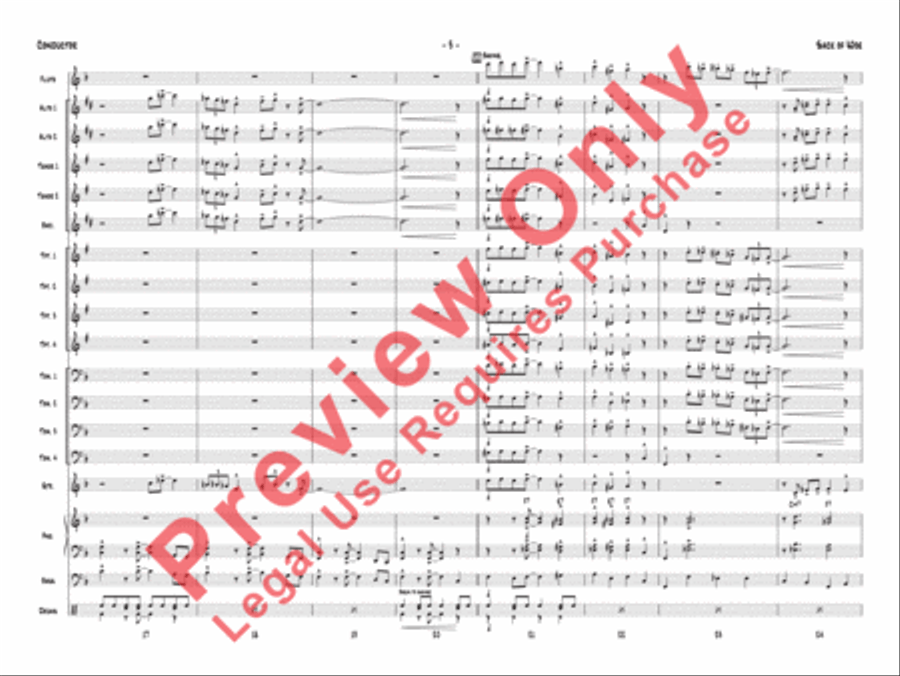 Sack of Woe Jazz Ensemble scores gallery preview page 6