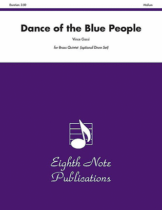 Book cover for Dance of the Blue People