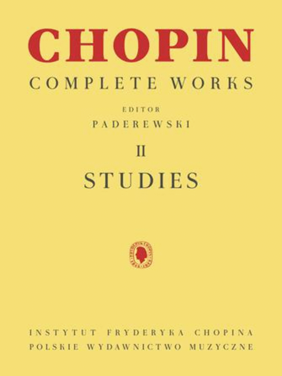 Chopin Complete Works Vol. II : Studies