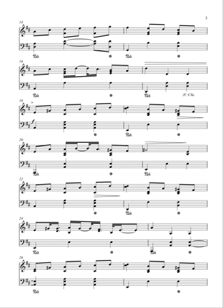 Mazurka in D Major Op.33 n.2 Piano Method scores gallery preview page 3