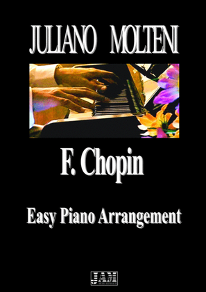 Book cover for F. CHOPIN - EASY PIANO ARRANGEMENT
