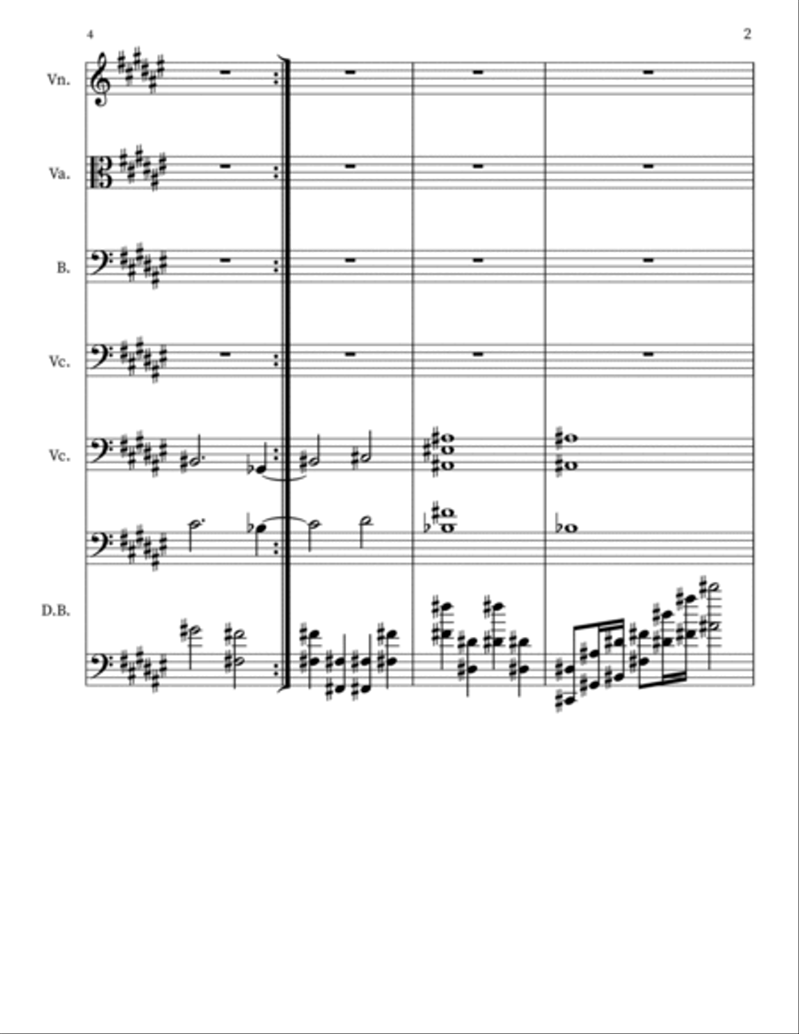 Copy of SURGE'ILLUMINARE QUIA VENIT LUMEN TU'UM Orchestra scores gallery preview page 2