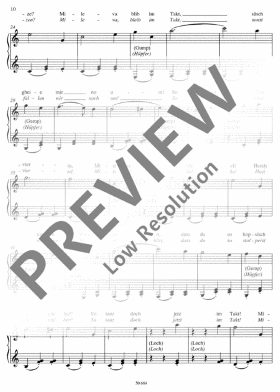 Chinderliecht (Kinderleicht / Kinderlicht) Piano Duet scores gallery preview page 10