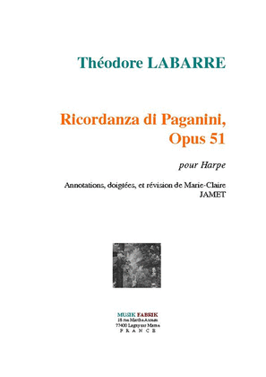 Ricordanza di Paganini, Op. 51