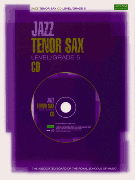 Jazz Tenor Sax CD Level/Grade 5 (North American Version)