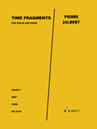 Book cover for Time Fragments for Violin and Piano