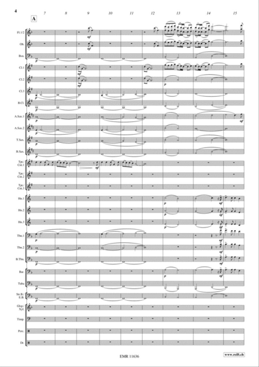 For Your Eyes Only For Your Eyes Only Concert Band scores gallery preview page 5