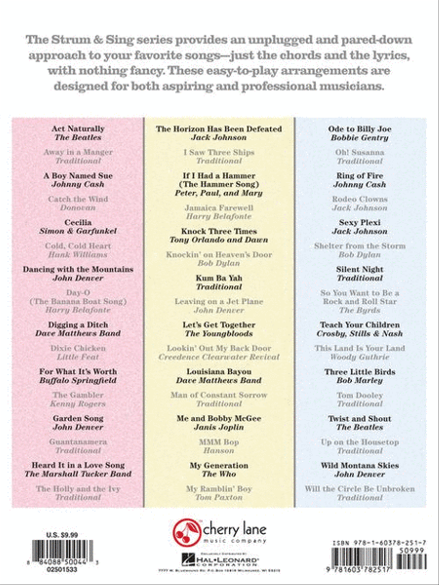 The 4 Chord Songbook Easy Guitar scores gallery preview page 8