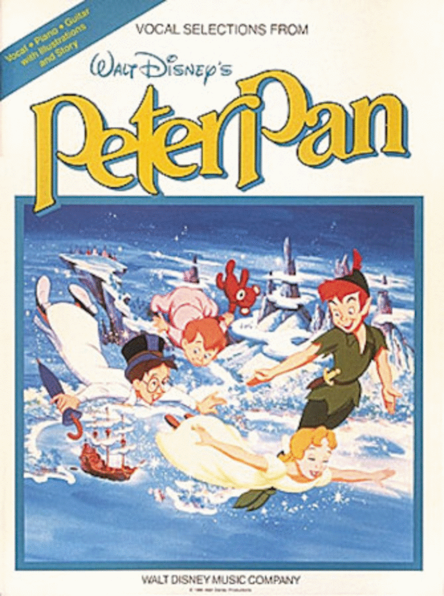 Peter Pan Piano, Vocal, Guitar scores gallery preview page 1