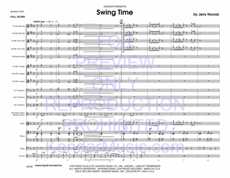 Swing Time (Full Score)