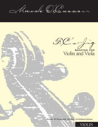 Book cover for F. C.'s Jig (violin part - vln, vla)