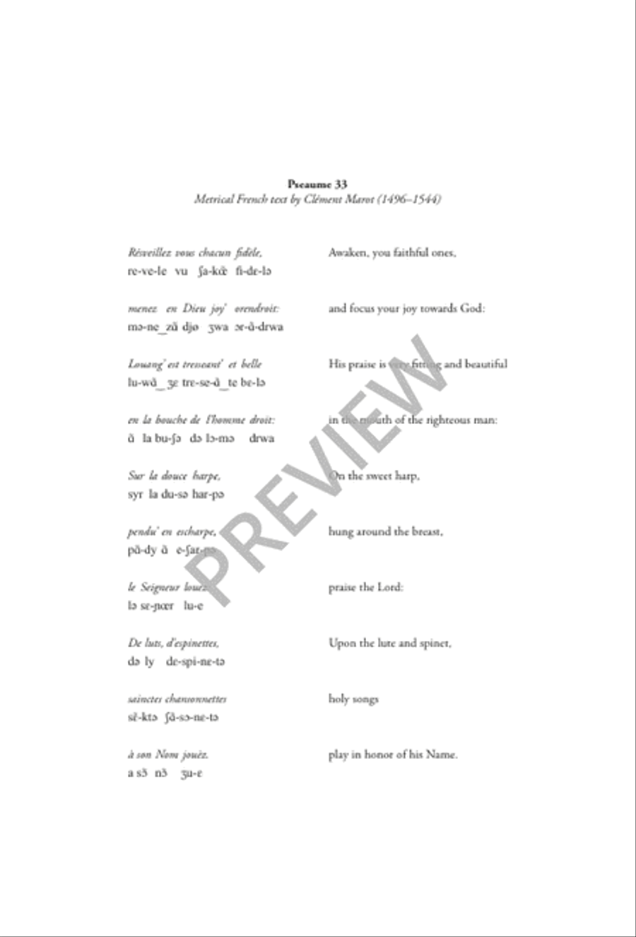 Pseaume 33 Pseaume 33 SSAATTBB scores gallery preview page 4