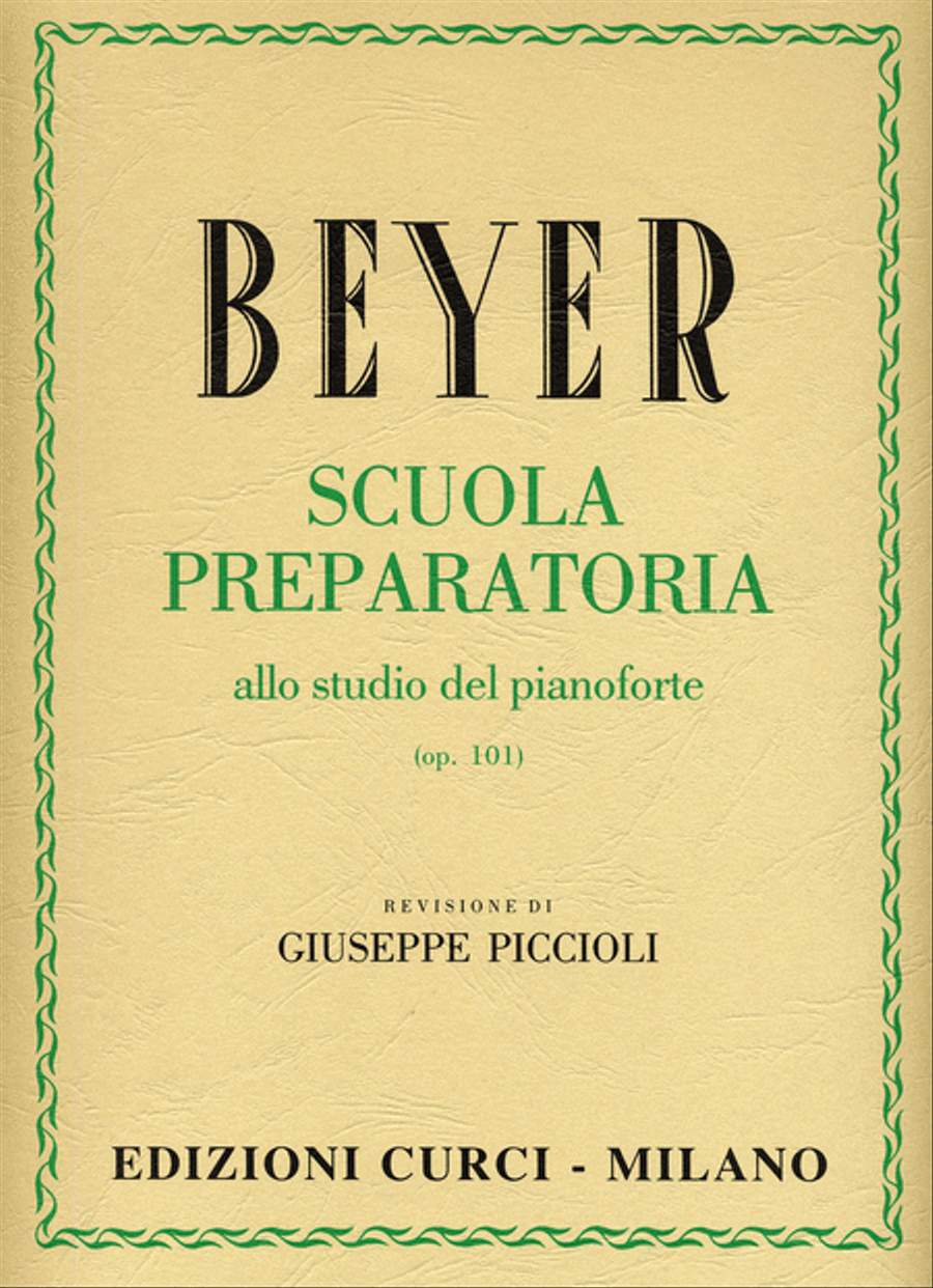 Scuola preparatoria allo studio del pianoforte op. 101 Piano Method scores gallery preview page 1