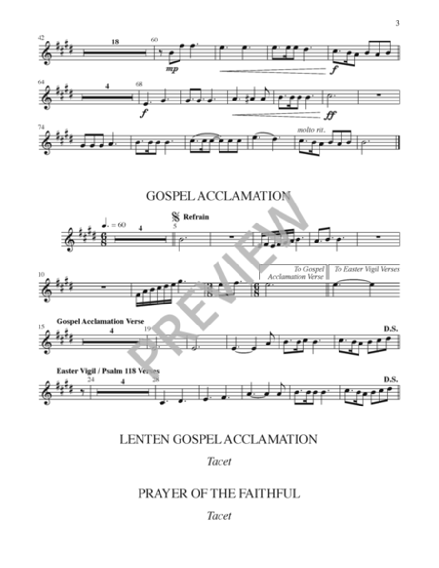 Ruah - Instrument edition Trumpet scores gallery preview page 30