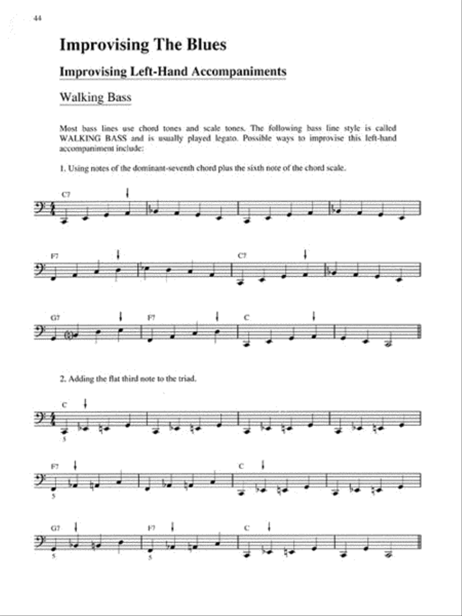 Think Jazz! Think Jazz! Piano Method scores gallery preview page 6
