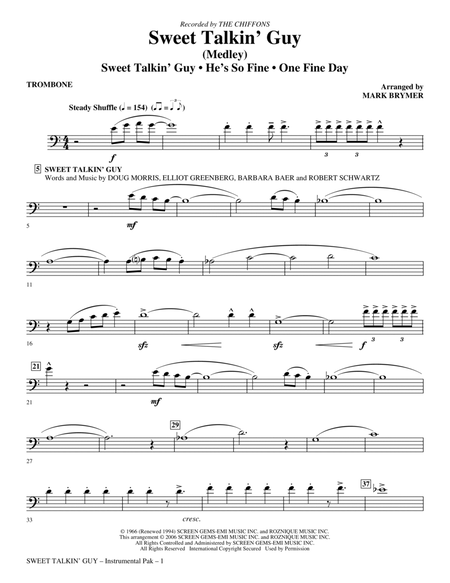 Sweet Talkin' Guy - Music Of The Chiffons (Medley) - Trombone