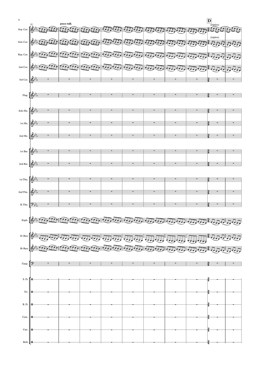 1812 Overture - Finale Brass Ensemble scores gallery preview page 6