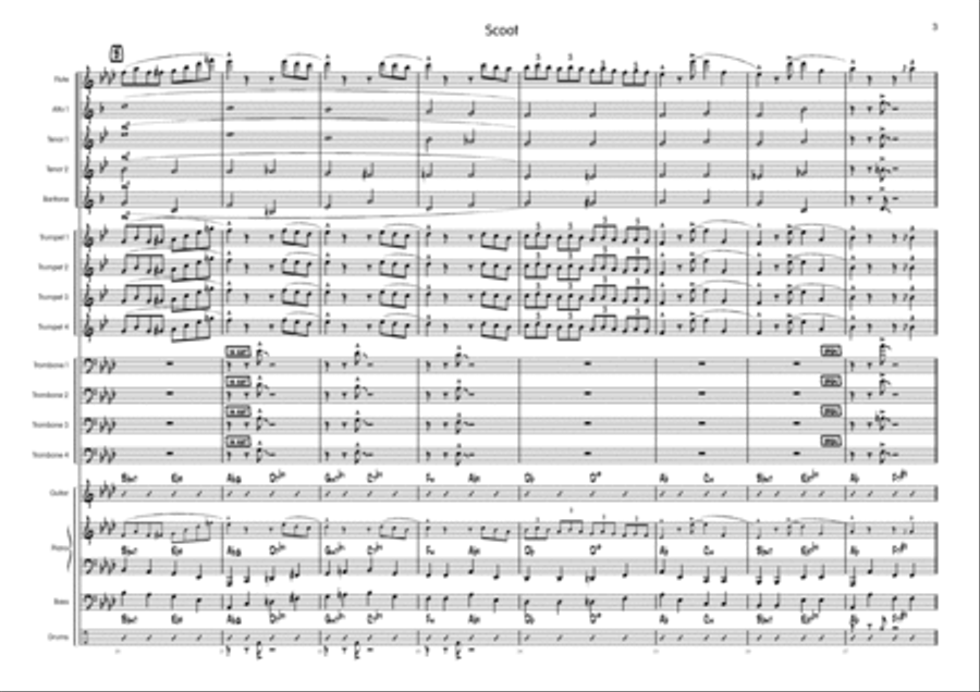 Scoot Scoot Big Band scores gallery preview page 4