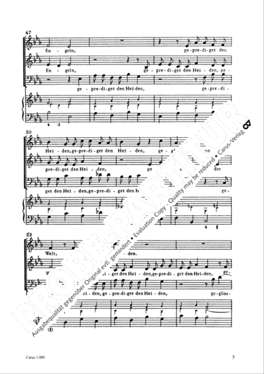 Kundlich gross ist das gottselige 3-Part scores gallery preview page 6