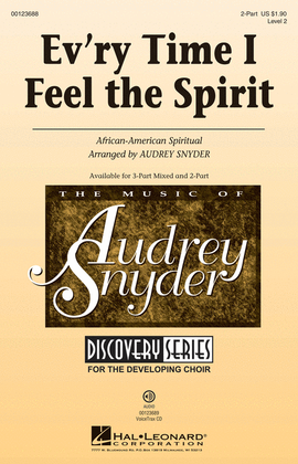 Book cover for Ev'ry Time I Feel The Spirit