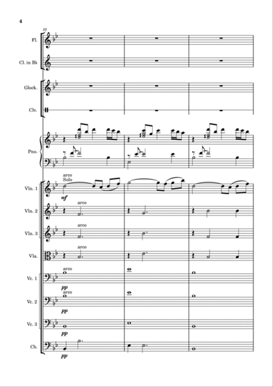 Still, My Soul Be Still String Orchestra scores gallery preview page 4