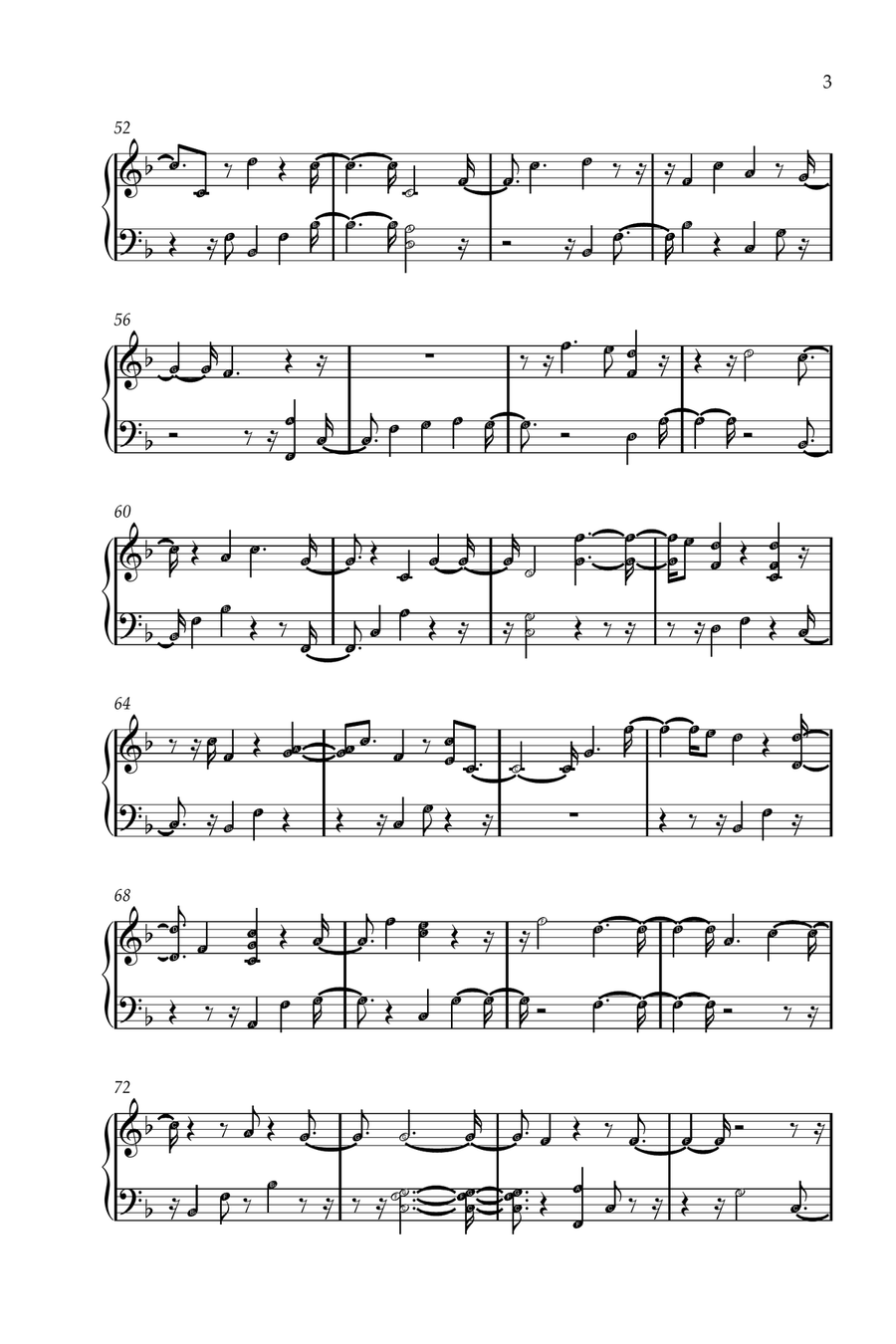 Man Of Sorrows Man Of Sorrows Easy Piano scores gallery preview page 3