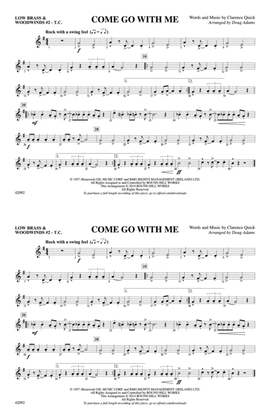 Come Go with Me: Low Brass & Woodwinds #2 - Treble Clef