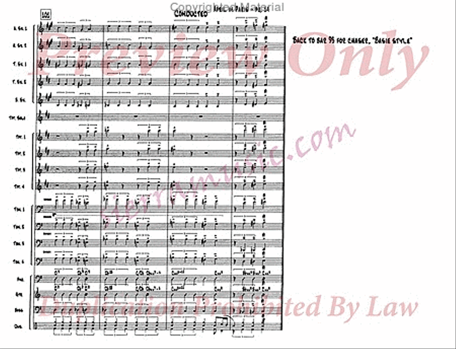 April In Paris April In Paris Jazz Ensemble scores gallery preview page 15