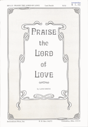 Praise the Lord of Love