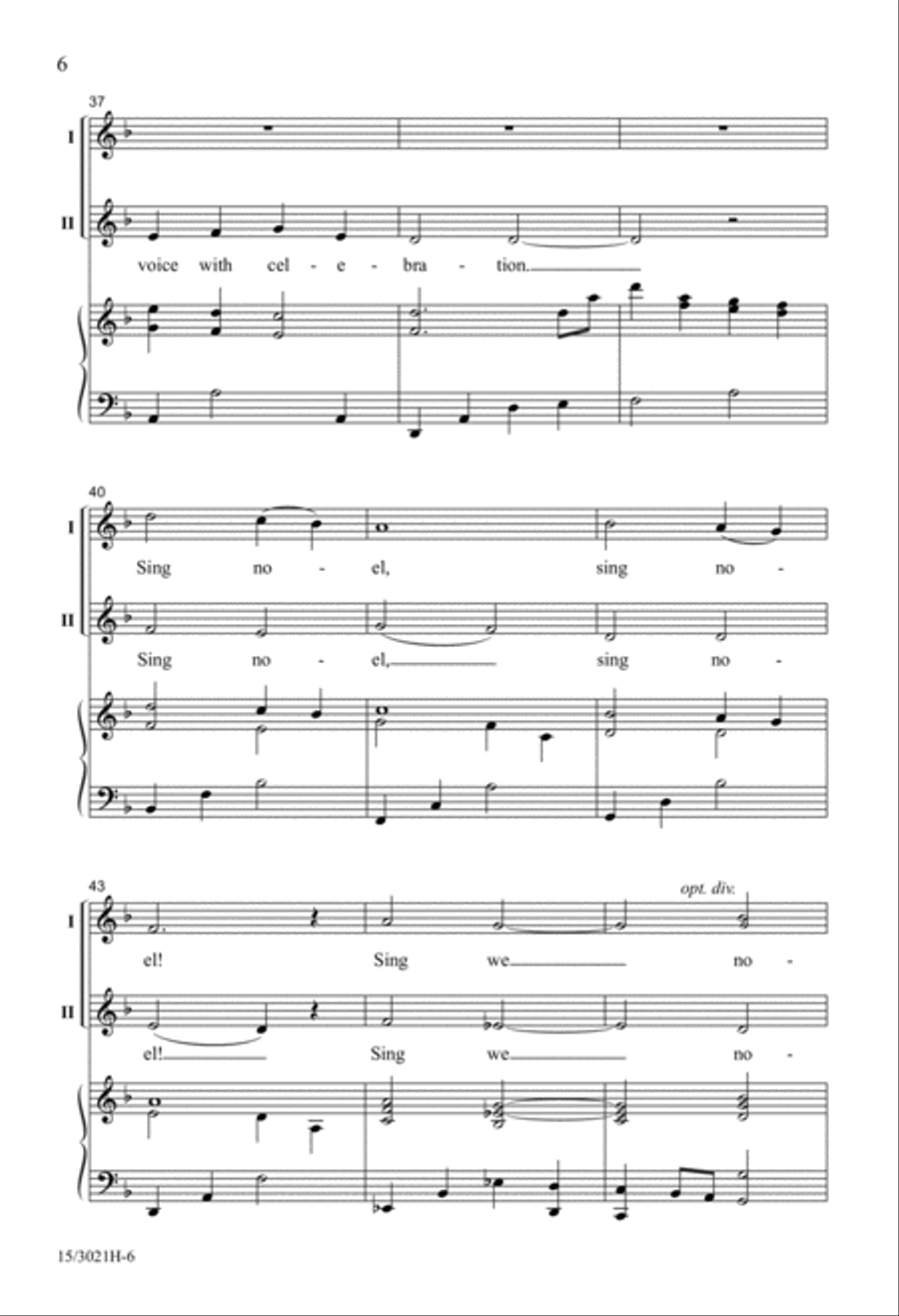 A Holiday Roundelay 2-Part scores gallery preview page 6