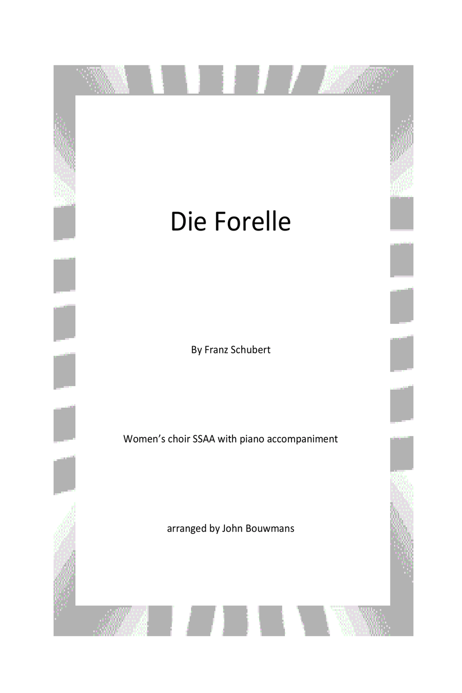 Die Forelle SSAA scores gallery preview page 1