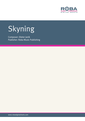 Book cover for Skyning