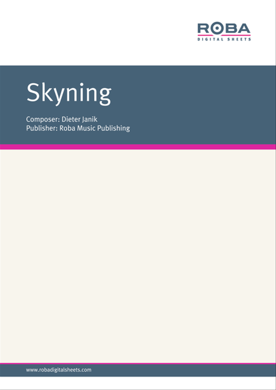 Skyning Skyning Piano Solo scores gallery preview page 1