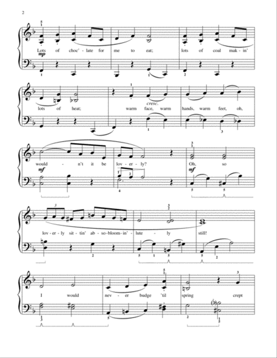 Wouldn't It Be Loverly Piano Method scores gallery preview page 2