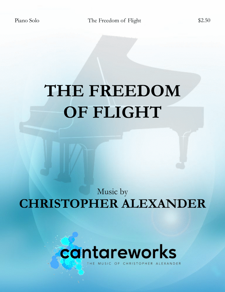 The Freedom of Flight Piano Solo scores gallery preview page 1